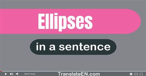 Use Ellipses In A Sentence