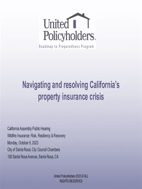 Fillable Online Navigating And Resolving California S Property