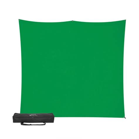 Westcott X Drop Pro Fabric Backdrop Kit Chroma Key Green Screen 8 X