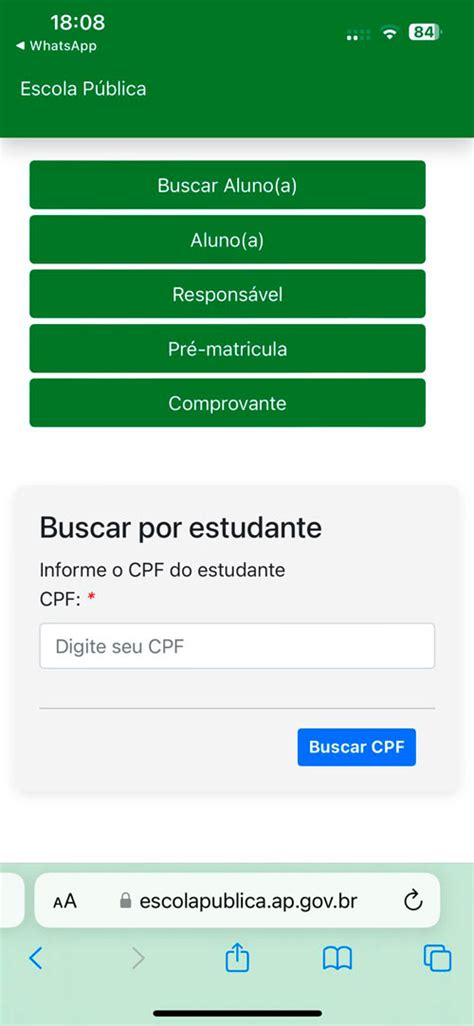 Escolapublica Ap Gov Br/portal Matrícula - Após super demanda e instabilidade, site da pré-matrícula normaliza ...