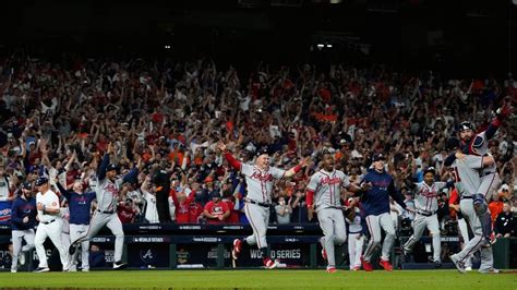 Hammerin Braves Win 1st Ws Crown Since 1995 Rout Astros