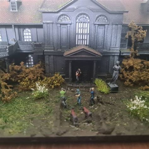 Resident Evil Spencer Mansion With Lights LTD Numbers Worldwide - Etsy