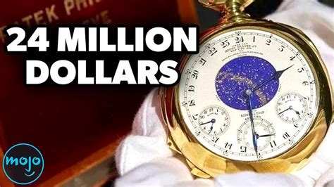 Top 10 Most Expensive Watches Of All Time Youtube