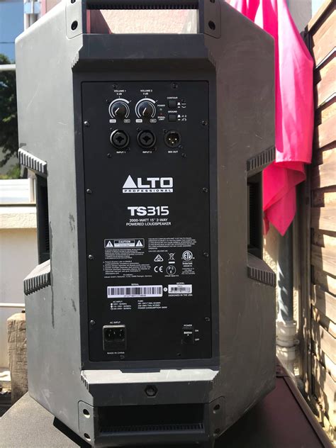 TS315 - Alto Professional TS315 - Audiofanzine