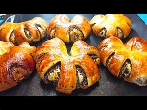Всегда их пеку! Вкуснейшие булочки с маковой начинкой! Сдобное тесто ...