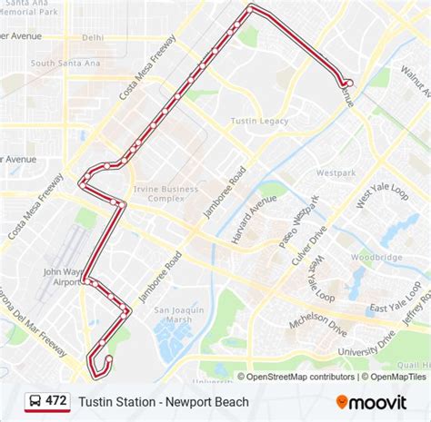 472 Route Schedules Stops And Maps Irvine Food And Drug Admin Updated