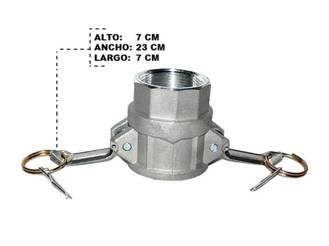 Acople Aluminio Tipo D Rosca Npt Tecsagro Tecnolog A