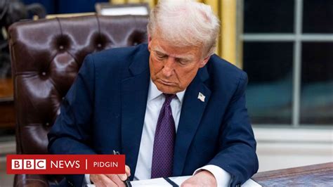 Trump On Trangender LGBTQ And Sex Wetin Two Genders Policy Mean For Di World BBC News Pidgin