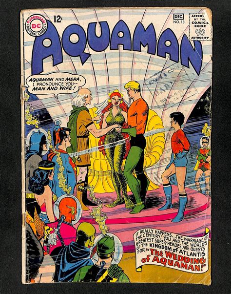 Aquaman #18 Wedding of Mera and Aquaman! | Full Runs & Sets, DC Comics ...