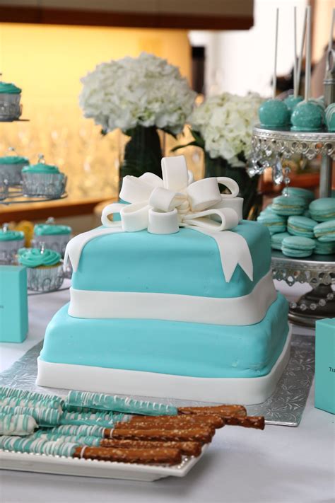 Tiffany Blue Dessert Table Blue Desserts Tiffany Blue Bridal Shower