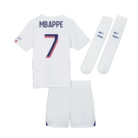 New ⭐ 2022 2023 Psg Little Boys Third Kit Mbappe 7 ️ New Balance