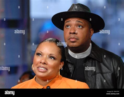 Joseph Simmons Aka Rev Run And His Wife Justine Simmons From The Cast