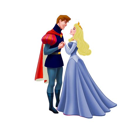 Sleeping Beauty Princess And Prince Animated Romance Png Cutout Png All