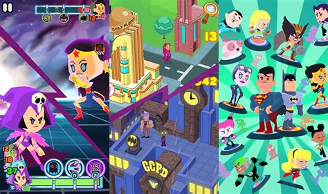 Teen Titans Go Figure Novo Jogo Dos Jovens Titãs Chega Ao Android E