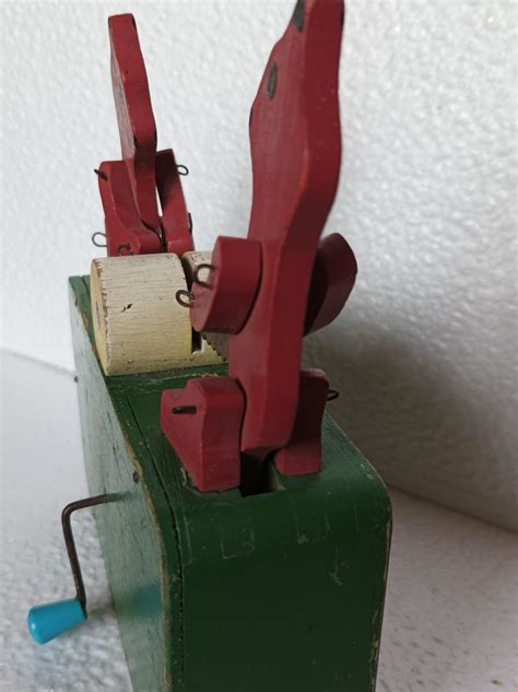 Ancient Musical Hurdy-gurdy, Vintage Toy of the Ussr.eco-friendly Gift ...