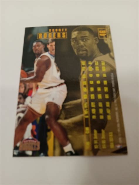 1995-96 Fleer - #46 Rodney Rogers for sale online | eBay