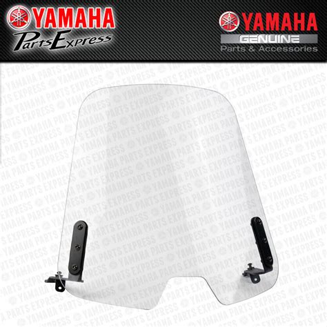 2022 2024 YAMAHA ZUMA 125 YW125 OEM WINDSHIELD KIT W HARDWARE BJC