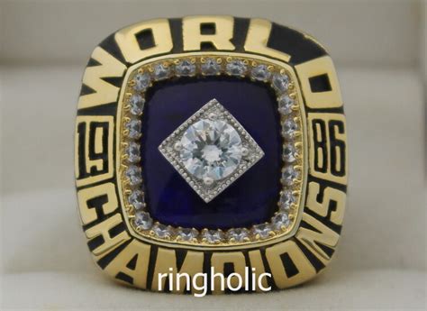 New York Mets 1986 Mlb World Series Championship Ring