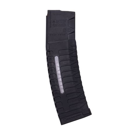 ATI Schmeisser 5 56 223 AR 15 60 Round Windowed Magazine