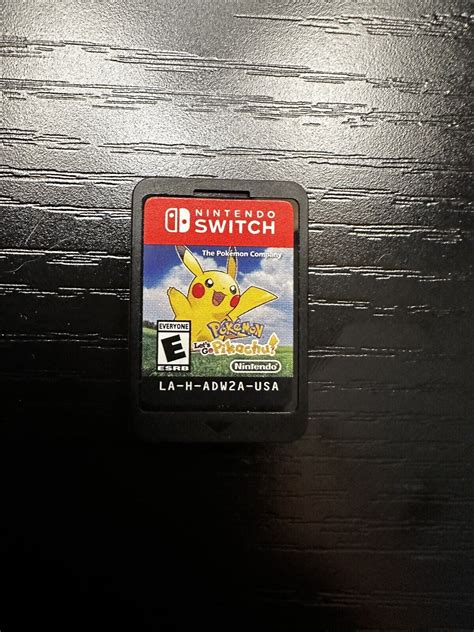 Pokemon Let S Go Pikachu Nintendo Switch CARTRIDGE ONLY TESTED