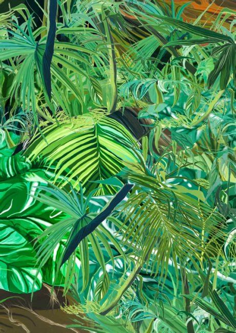 Tropical Rainforest Painting at PaintingValley.com | Explore collection ...