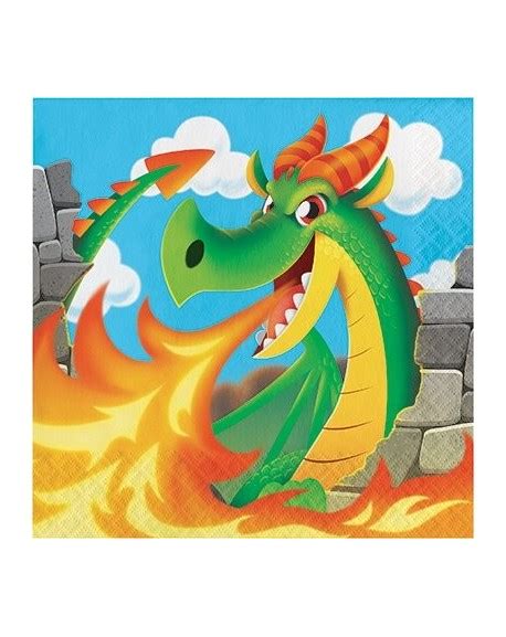 Dragons Birthday Party Supplies Pack Serves Dinner Plates