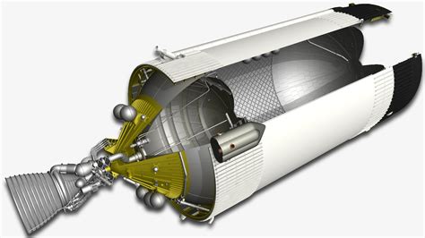 Saturn V S Ic Stage Inside Out 3d Model 149 Lwo Obj Fbx Free3d