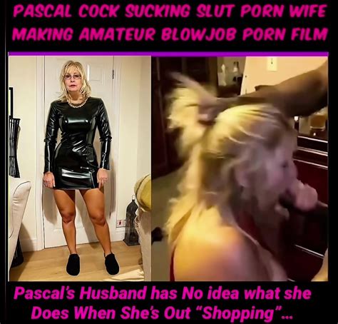 Sloppy Blowjob Cum Slurping Slut Wife Porn Film Pascal Wearing A Skin Tight Shiny Rubber Latex