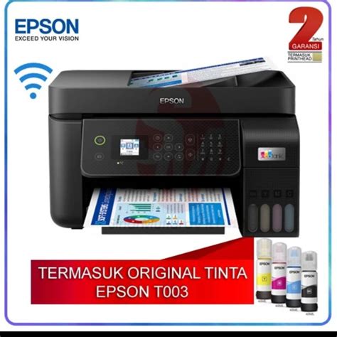 Jual Printer Epson Ecotank L5290 All In One Print Scan Copy F4 Wifi Shopee Indonesia