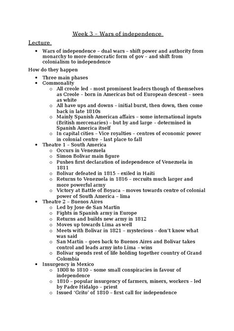 The Latin American Wars Of Independence 2