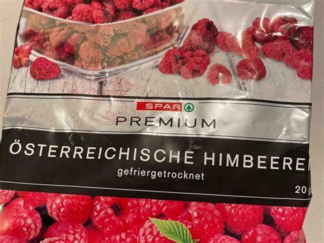 Spar Premium Sterreichische Himbeeren Gefriergetrocknet Kalorien