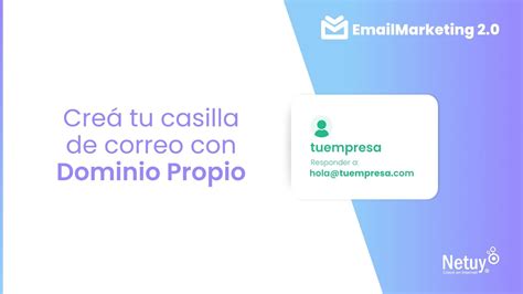 Cre Tu Casilla De Correo Con Dominio Propio Paso Primeros Pasos