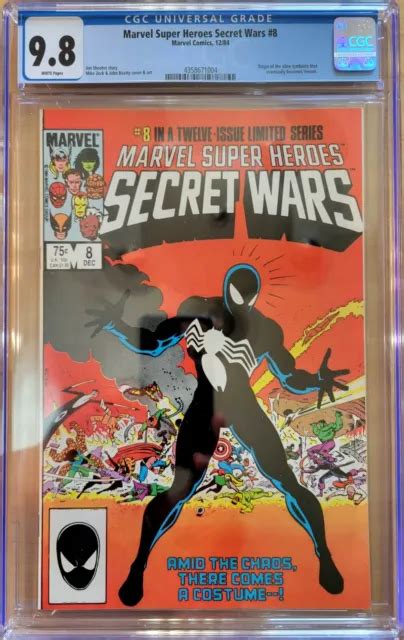 Marvel Super Heroes Secret Wars Cgc Marvel Origin Of Alien