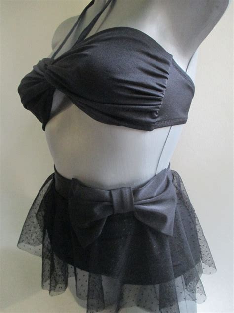 High Waisted Bow Bikini Bottom Scrunch Butt Belt Bow Twisted Etsy UK