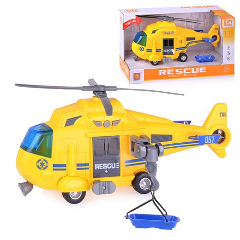 Вертолет "Спасатель" 1:16 (свет, звук) инерц. , в коробке - купить с ...
