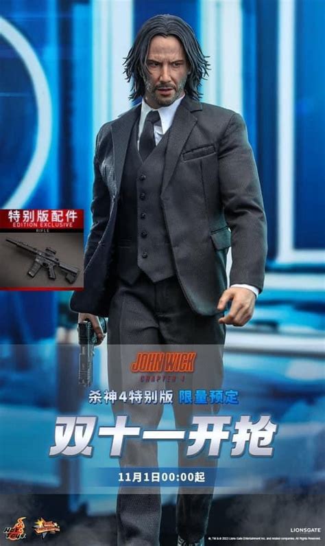 Hot Toys Mms B John Wick Chapter John Wick Page Collector Freaks