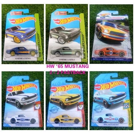 HOT WHEELS MUSTANG FASTBACK HW THEN AND NOW MUSCLE MANIA GULF SPEED GRAPHICS