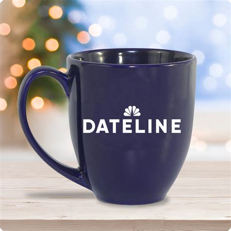 Dateline The True Crime Original Navy Jumbo Mug