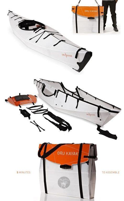 The Oru Kayak - Origami kayak that folds flat for your backpack ...