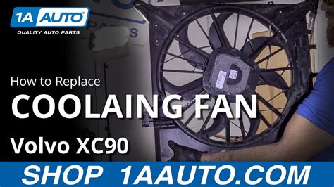 How To Replace Cooling Fan Assembly 03 12 Volvo XC90 YouTube