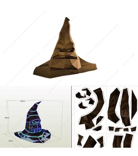 Sombrero Seleccionador De Harry Potter Papercraft En Venta En La