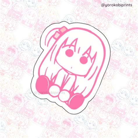 [set 2 2] Bocchi The Rock Ed Chibi Waterproof Laminated Vinyl Stickers For Aquaflask Shopee