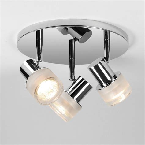 Astro Tokai Triple Round Polished Chrome Bathroom Spotlight UKES