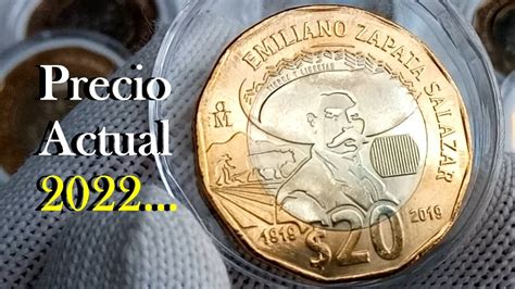 CONOCE EL PRECIO ACTUAL Y DONDE VENDER Las Monedas De 20 Pesos Emiliano