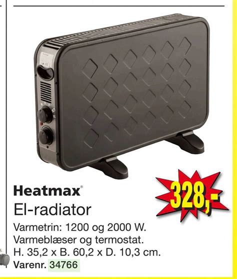 El Radiator Tilbud Hos Harald Nyborg