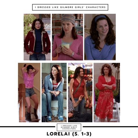 How to Dressed Like Gilmore Girls Characters for a Week