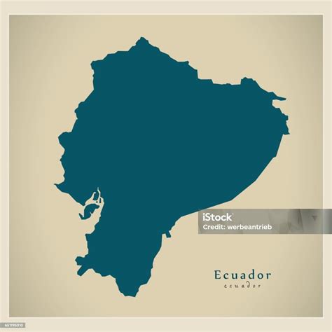 Vetores De Moderno Mapa Silhueta De Ilustração Do Equador Ce E Mais