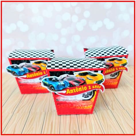 Kit Festa Hot Wheels Itens No Elo Felice Personalizados F Bc