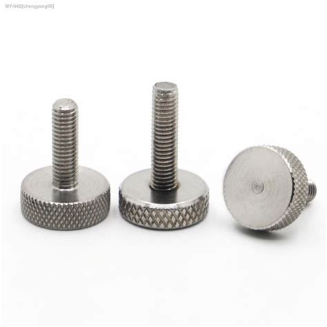 M M M M M M Gb Din Stainless Steel Knurl Flat Head