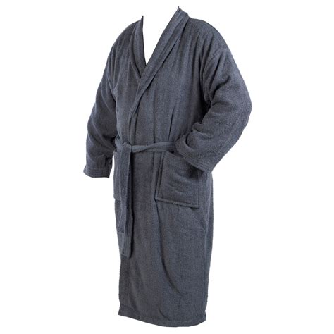 Dressing Gown 100 Cotton Terry Towelling Mens Womens Wrap Style